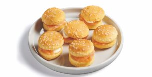 Miniburger al salmone