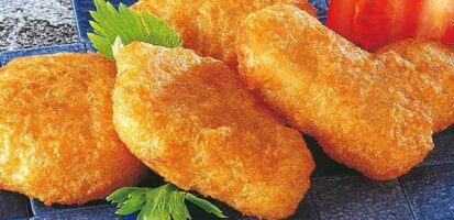 Bocconcini di pesce bianco in pastella prefritto