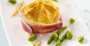 Bocconcino di triglie con polenta