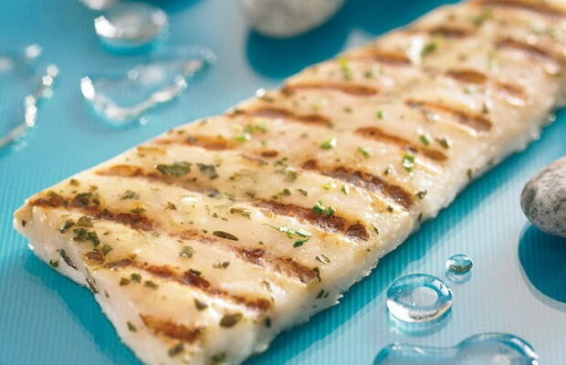 Filete di merluzzo grigliato al basilico