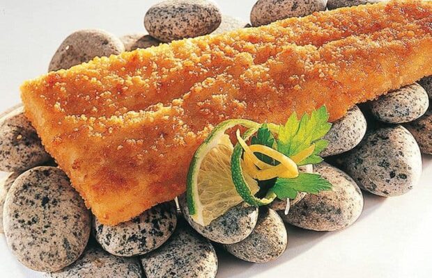 Filete di merluzzo impanato prefritto di 100 gr