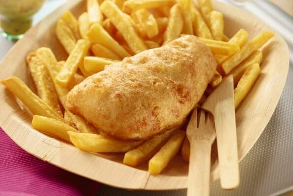 Filetto di nasello in tempura (Fishn chips)