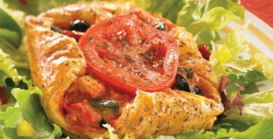 Pasta sfoglia mediterranea
