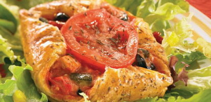 Pasta sfoglia mediterranea