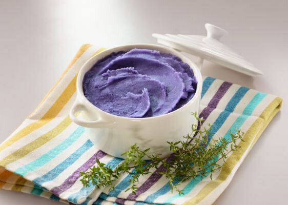 Pure di patate blu