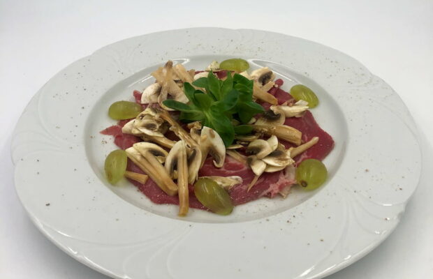 carpaccio funghi champignon