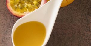 Coulis di frutto della passione, mango e ananas