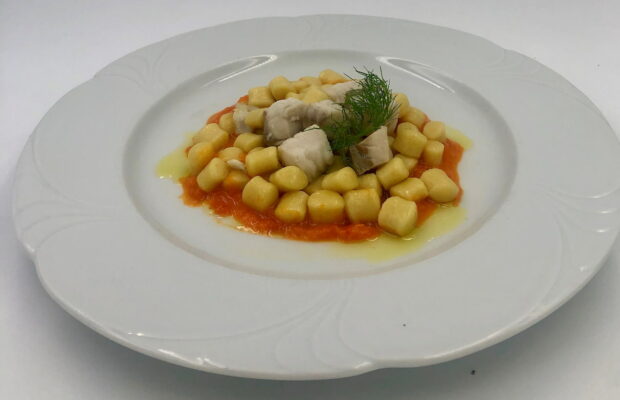 gnocchi con merluzzo