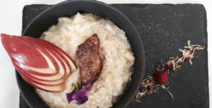 Il risotto al foie gras del Toilasor