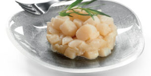Tartare di canestrelli
